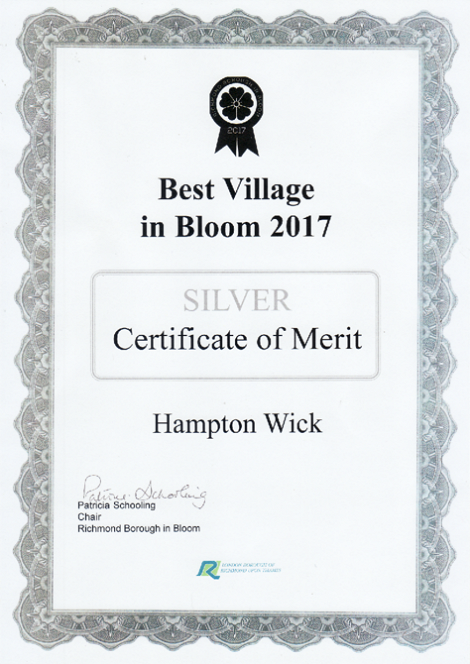 Hampton Wick in Bloom 2017