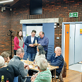 Trophy presentation to the winners, Taking Liberties