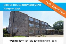 Orione House, Station Road - redevelopment proposals