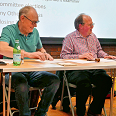 Secretary, Mark Buckley and Chairman, Mark Merrington