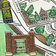 Hampton Wick Gate and Timothy Bennet Memorial
