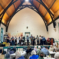 Teddington Ukulele Band on stage